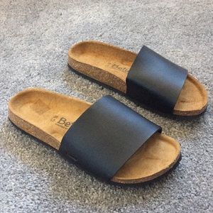 Betula - Birkenstock Black strap sandal